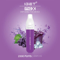 IGET Max grape ice 2300 puffs