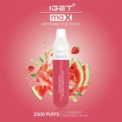 IGET Max strawberry watermelon ice 2300 puffs