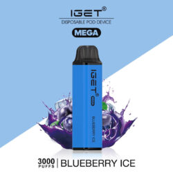 IGET Mega blueberry ice 3000 puffs