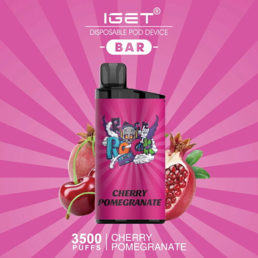IGET Bar cherry pomegranate 3500 puffs
