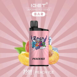 IGET Bar peach ice 3500 puffs