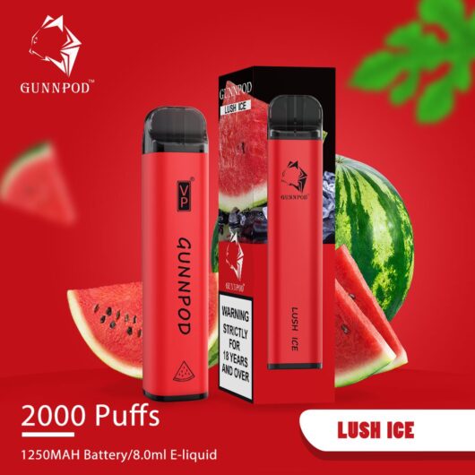 GUNNPOD - LUSH ICE - 2000 PUFFS