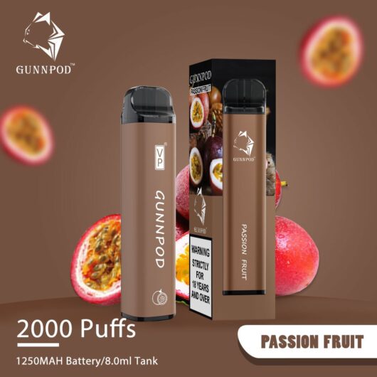 GUNNPOD - PASSION FRUIT - 2000 PUFFS