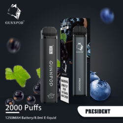 GUNNPOD - PRESIDENT - 2000 PUFFS