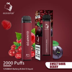 GUNNPOD – SWEETSOUR - 2000 PUFFS