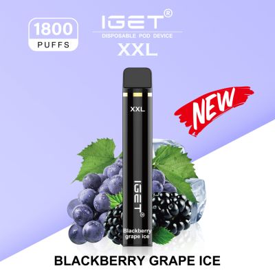 BLACKBERRY GRAPE ICE – 1800 PUFFS