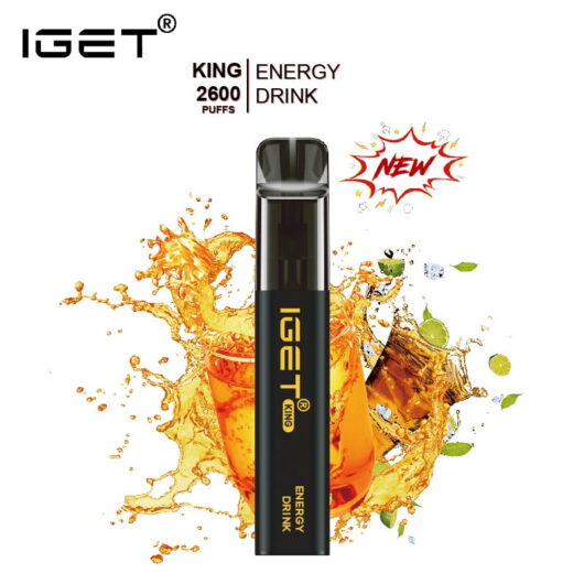 IGET KING - ENERGY DRINK – 2600 PUFFS